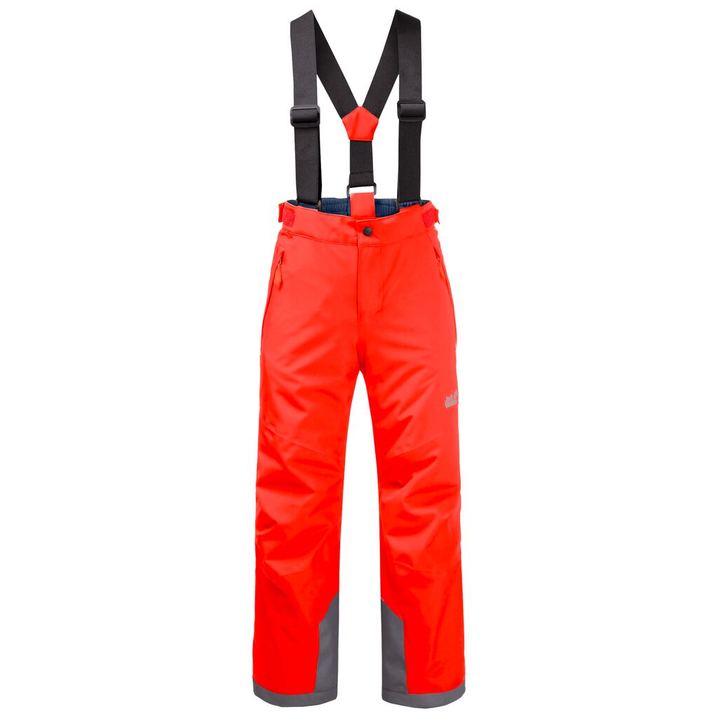 Jack Wolfskin GREAT SNOW Pantalons Enfant Rouge - RKSLTYO-04